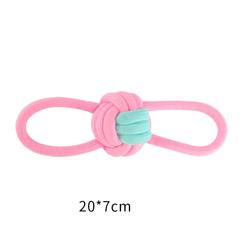 Cotton Knot Dog Toys