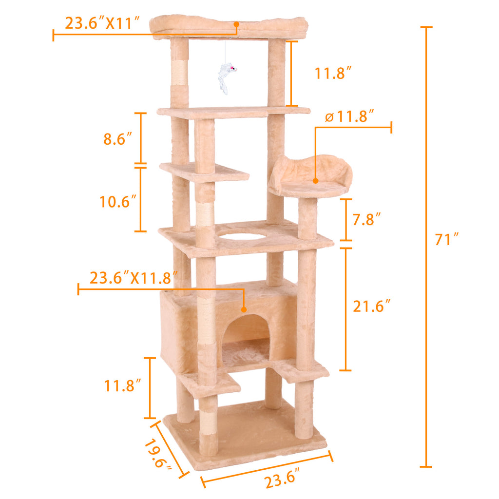 The 180 Cat Tower