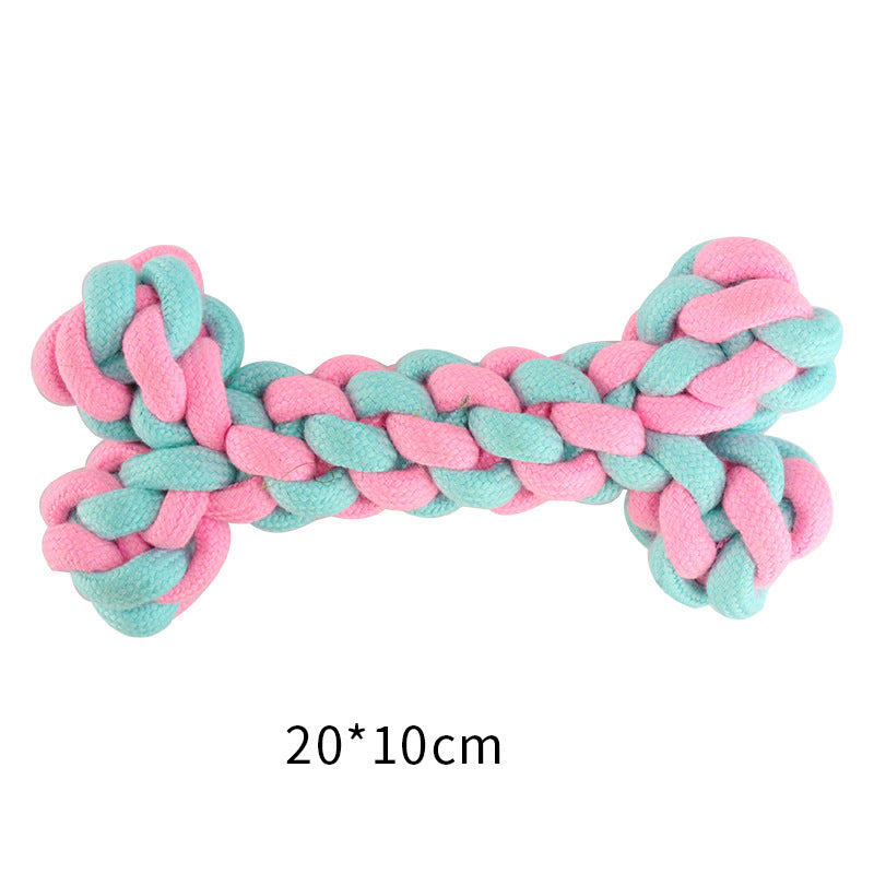 Cotton Knot Dog Toys