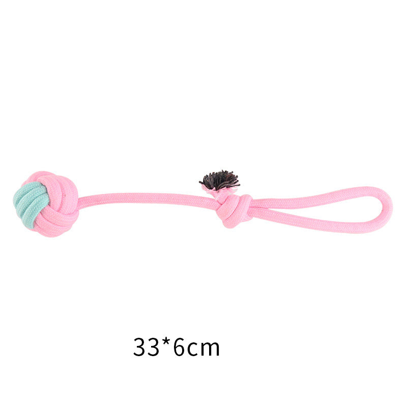 Cotton Knot Dog Toys