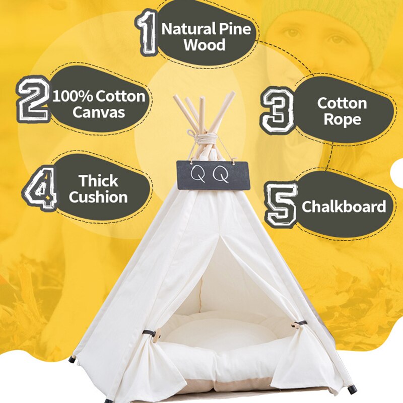 The Tribal Pet Teepee
