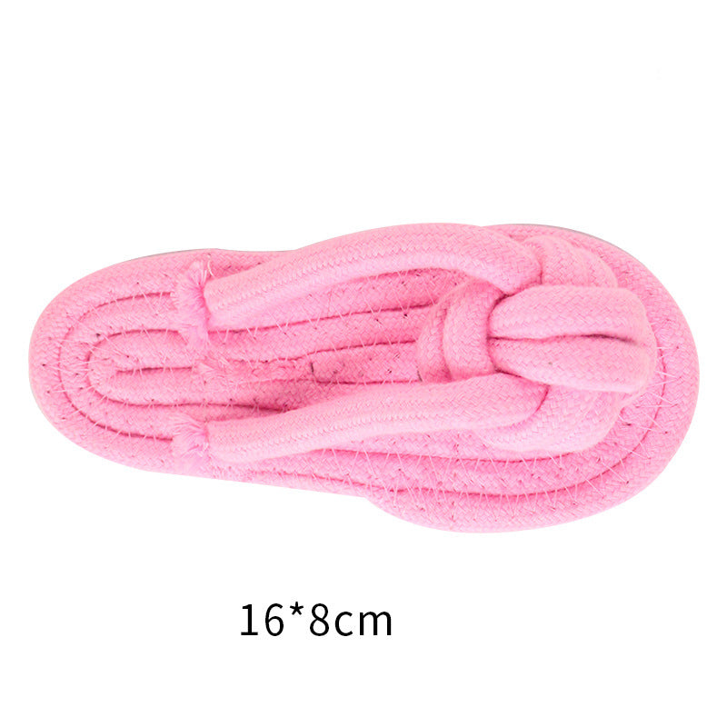 Cotton Knot Dog Toys