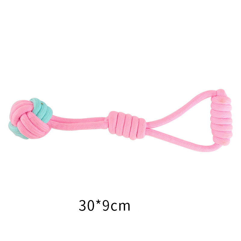 Cotton Knot Dog Toys