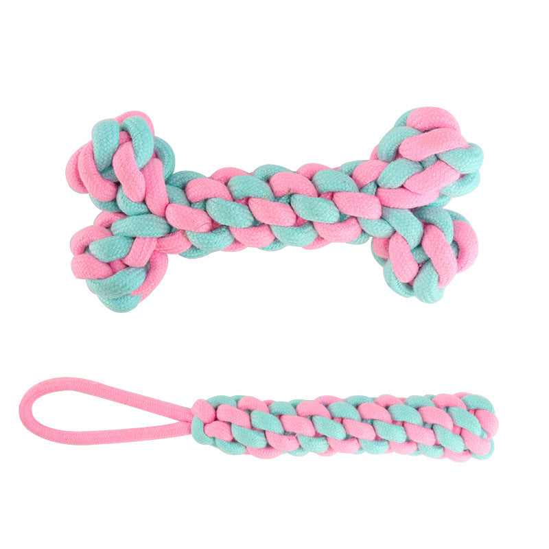 Cotton Knot Dog Toys