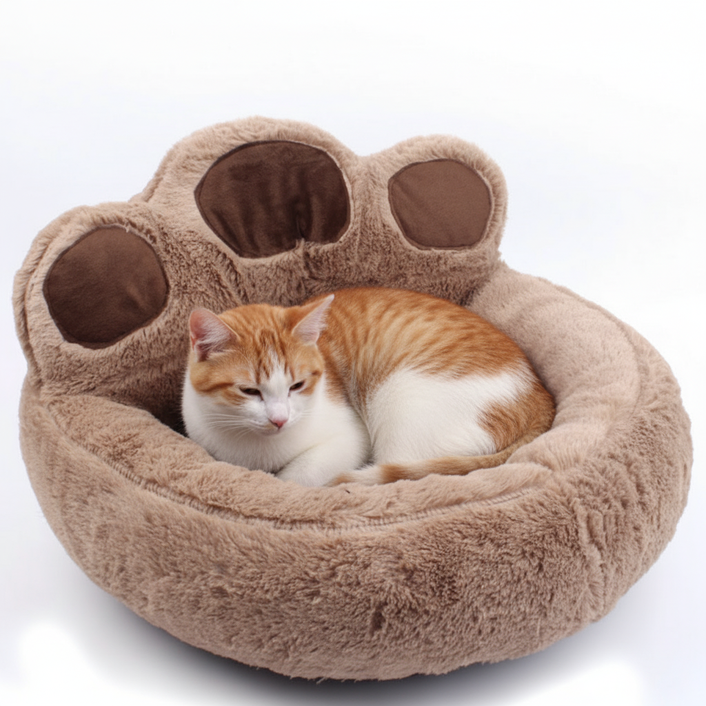 Cat in Paw Bed