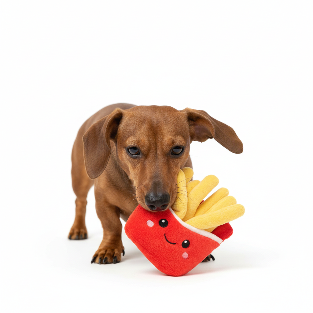 Dachshund with Fries Toy