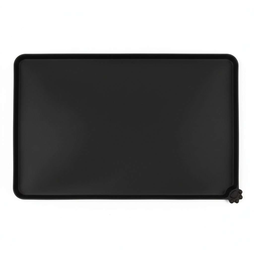 Pet Feeding Mat – Black