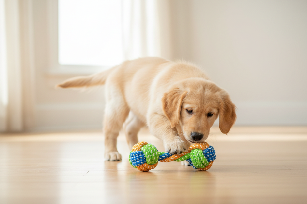 Rope Dumbbell – Puppy