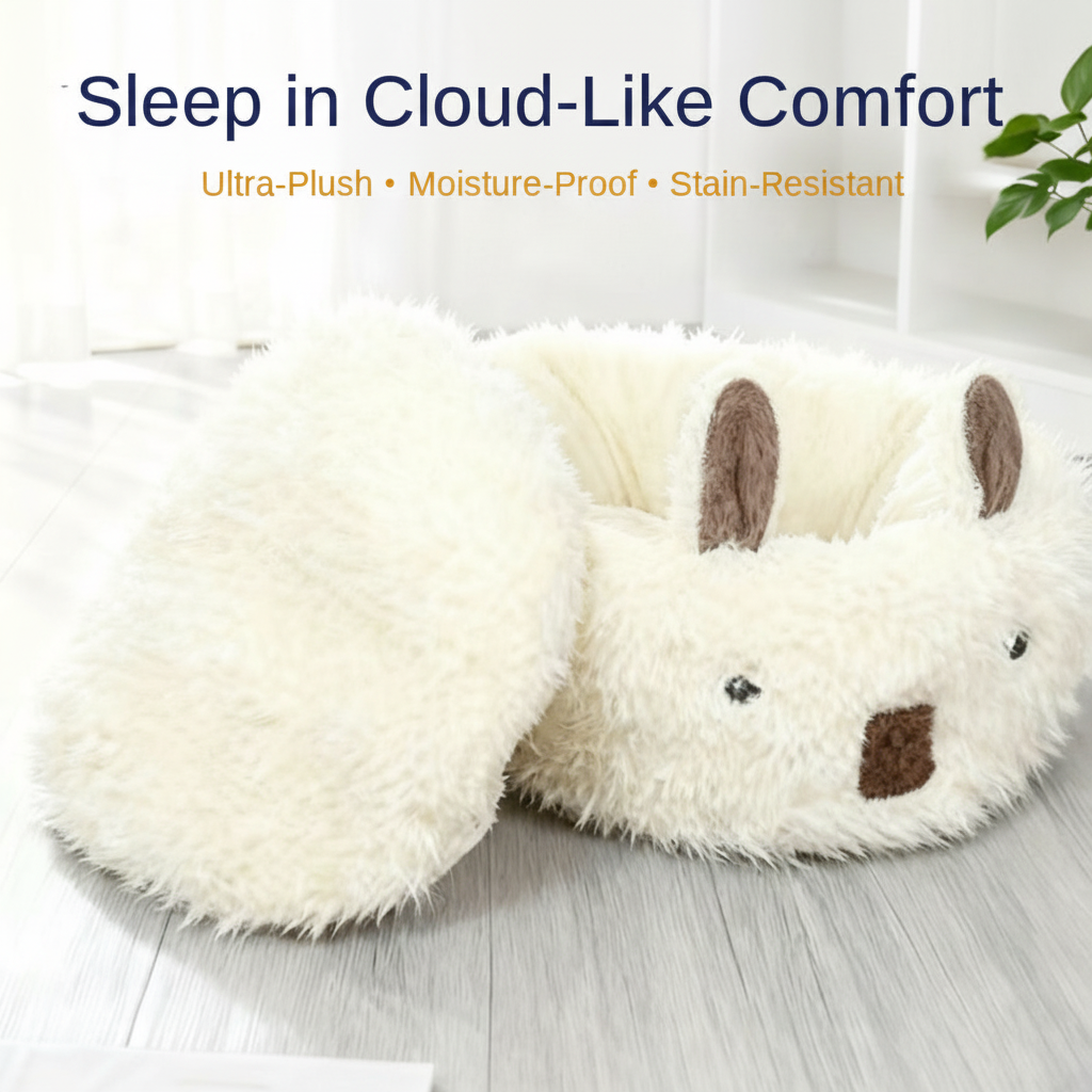 Upgraded pet bed lifestyle image